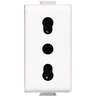 FRUTTO BTICINO  PRESA BIVALENTE 10/16A DA INCASSO 250V SERIE  BTICINO MATIX 