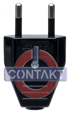 SPINA CIVILE CONTAKT 2P 10A S10 ASSIALE NERO