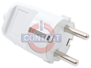SPINA CIVILE CONTAKT  2P+T 16A S31 250V STANDARD TEDESCO BIANCO
