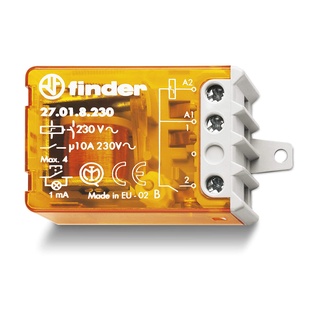 RELÈ FINDER ELETTROMECCANICO AD IMPULSI TIPO 270182300000 - SERIE 27 