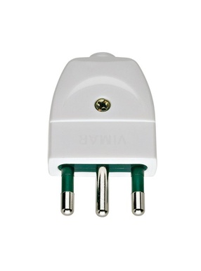 SPINA CIVILE VIMAR 2P+T16A S17 ASSIALE BIANCO