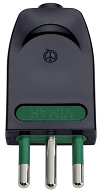 SPINA CIVILE VIMAR 2P+T10A ORIENTABILE S11-SPB11 NERO