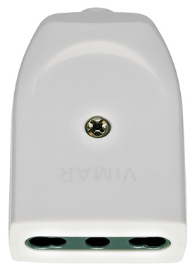 BIPRESA CIVILE VIMAR 2P+T16A 250V TIPO P17/11  BIANCO