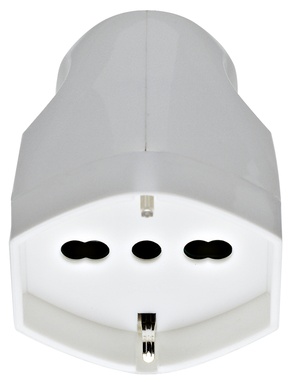 PRESA CIVILE VIMAR 2P+T10/16A SCHUKO P40 250V  BIANCO