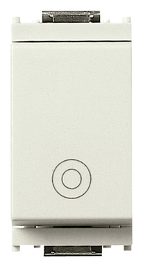 FRUTTO VIMAR PULSANTE 10A 250V SERIE IDEA BIANCO