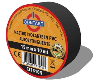 NASTRO ADESIVO ISOLANTE CONTAKT 15MMX10MT NERO