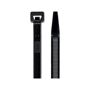 FASCETTA NYLON CONTAKT 4.6X120MM D.26 22KG. 100PZ NERO