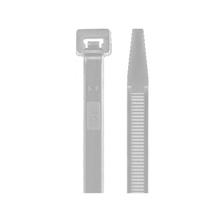 FASCETTA NYLON CONTAKT 6.8X180MM D.46 38KG 100PZ BIANCO