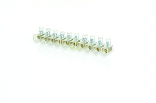 MORSETTI FAEG UNIPOLARI A CAPPUCCIO DA Ø1.5MM IN STECCHE PZ. 10