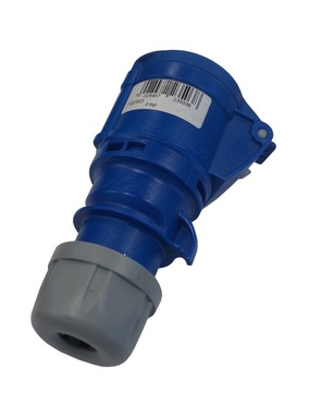PRESA INDUSTRIALE FAEG VOLANTE 2P+T 32A 230V IP44 BLU