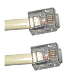 CAVO MATSUYAMA TELEFONICO 6P/4C 5MT -AVORIO GB035