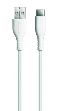CAVO TAKE IT EASY BIANCO DA USB A TYPE-C 100 CM. 