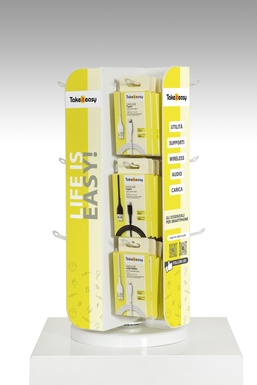 TOWER 12 ESPO GENERICO POLI DA BANCO GIREVOLE TAKE IT EASY YELLOW