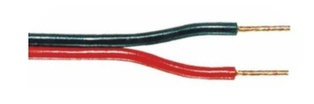 CAVO ELETTRICO NEDIS PIATTINA PER ALTOPARLANTI 2X0.35 ROSSO-NERO 100MT