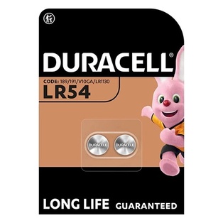 PILE DURACELL ALKALINE 1.5V BL. 2 LR54/AG10