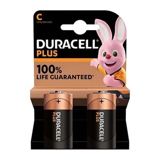PILE DURACELL ALKALINE MEZZA TORCIA C BL.2