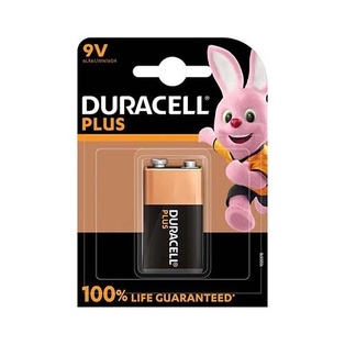 PILE DURACELL ALKALINE 9V BL. 1