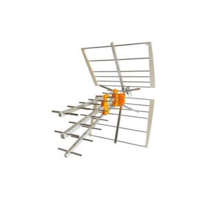 ANTENNA TV TRIPLA SYNCRO LTE BANDA ( UHF 21:48 ) FREQUENZA 470 - 694MHZ CON 45 ELEMENTI GUADAGNO 30DB LUNGHEZZA 110CM  