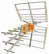 ANTENNA TV TRIPLA SYNCRO LTE BANDA  ( UHF 21:48 ) FREQUENZA 470 - 694MHZ CON 44 ELEMENTI GUADAGNO 17DB LUNGHEZZA 110CM