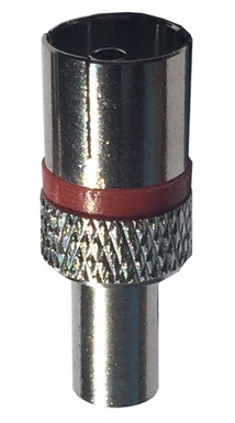 PRESA TV FEMMINA FAST METAL X CAVO TV 5,1 MM SYNCRO