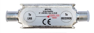 AMPLIFICATORE SATELLITARE DI LINEA SYNCRO 47MHZ - 2400MHZ 
