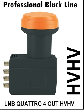 LNB QUATTRO HVHV NERO SYNCRO