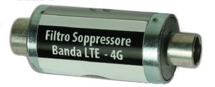 FILTRO LTE UPLINK CON CONNETTORI IEC M/F  12DB