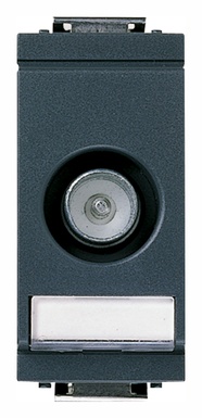 FRUTTO VIMAR PRESA TV-RD-SAT PASSANTE MASCHIO SERIE IDEA GRIGIO