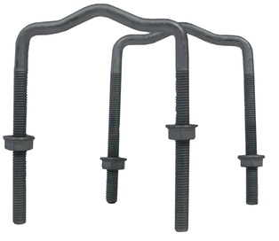 CAVALLOTTI SYNCRO PER FISSAGGIO ANTENNE E PARABOLE SU PALO DI SOSTEGNO 2 PZ 