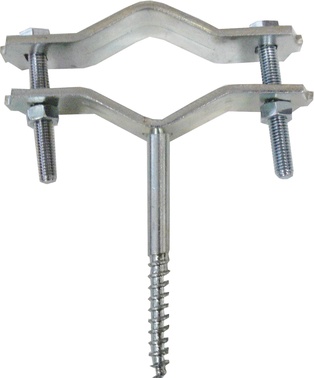 ZANCA PER TRAVI CON TIRAFONDO SYNCRO