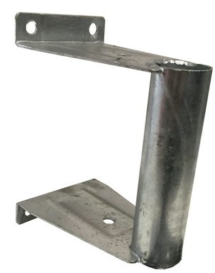 ZANCA PARETE TIPO MANIGLIA 15X15CM D40MM SYNCRO