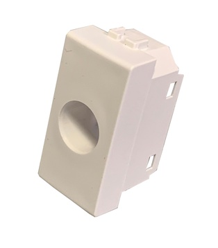 COPRIFRUTTO SYNCRO 1 FORO GEWISS SYSTEM NERO SYNCRO