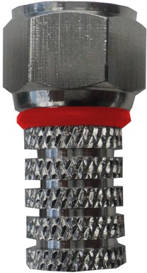 CONNETTORE F 5,1MM C/ O-RING VITE SYNCRO