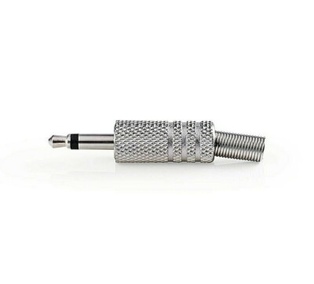 SPINA JACK Ø3,5MM STEREO CON GUIDACAVO A MOLLA ALPHA