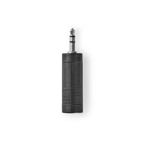 ADATTATORE AUDIO DA SPINA JACK 3,5 STEREO A PRESA JACK 6,3 STEREO ALPHA