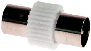 ADATTATORE NEDIS GIUNTO COASSIALE ANTENNA SPINA TV - SPINA TV 