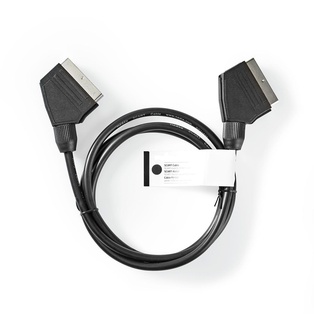 CAVO VIDEO MATSUYAMA SCART -SCART SPINA - SPINA 1.5M NERO 1.5MT