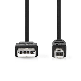CAVO USB 2.0 A M-B M CCA 3MT. NERO MKC