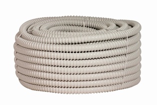 GUAINA FAEG VINILICA SPIRALATA AUTOESTINGUENTE GRIGIO IP65 30MT Ø12