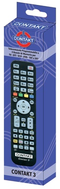 TELECOMANDO TV CONTAKT UNIVERSALE PROGRAMMABILE 1:3