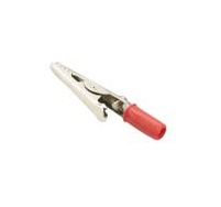 PINZA COCCODRILLO IN FERRO 6 AMP. ROSSA