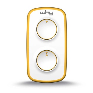 RADIOCOMANDI CONTAKT WHY LITE MINI FREQUENZA FISSA 433.92MHZ 2 CANALI YELLOW