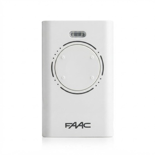 RADIOCOMANDI BEB ORIGINALE FAAC 868MHZ 2 CANALI BIANCO MODELLO 787009