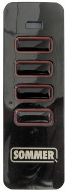 RADIOCOMANDI BeB ORIGINALE SOMMER 433MHZ 4 CANALI NERO MODELLO A_S13065