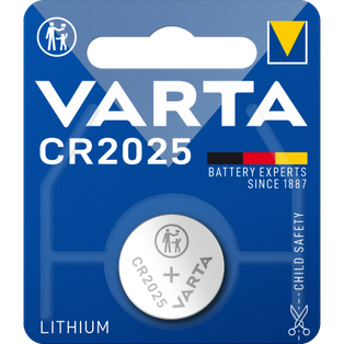 PILE VARTA SPECIALISTICHE 3V LITIO BL. 1 6025/CR2025