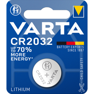 PILE VARTA SPECIALISTICHE 3V LITHIO BL. 1 6032/CR2032
