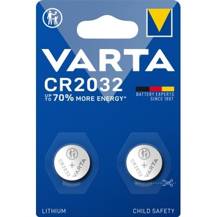 PILE VARTA SPECIALISTICHE 3V LITIO BL. 2 6032/CR2032