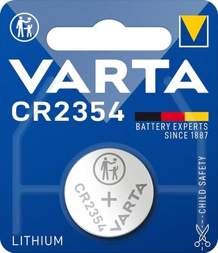 PILE VARTA SPECIALISTICHE 3V LITHIO BL. 1 6354/CR2354