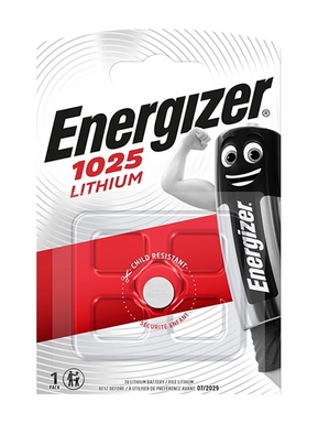 PILE ENERGIZER SPECIALISTICHE 3V LITIO BL. 1 E1025/CR1025/ 610380