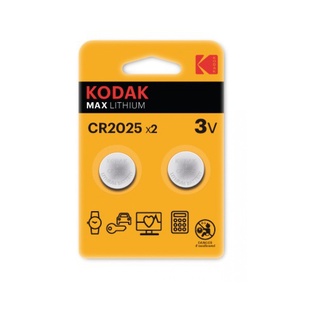 PILE KODAK SPECIALISTICHE 3V LITHIO BL. 2 K2025/CR2025